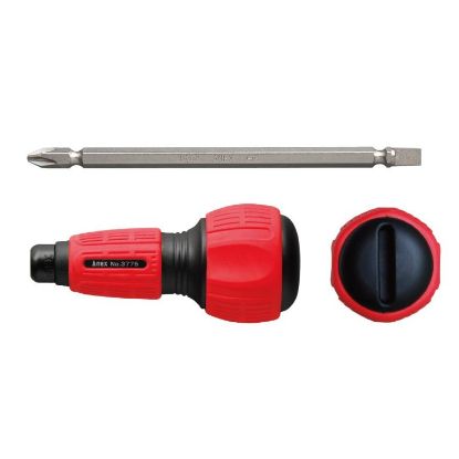 تصویر  پیچ گوشتی دوسو چهارسو 5 اینچ 3775