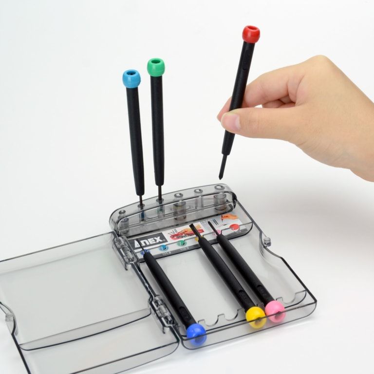 تصویر  ست 6 عددی پیچ گوشتی الکترونیکی 930