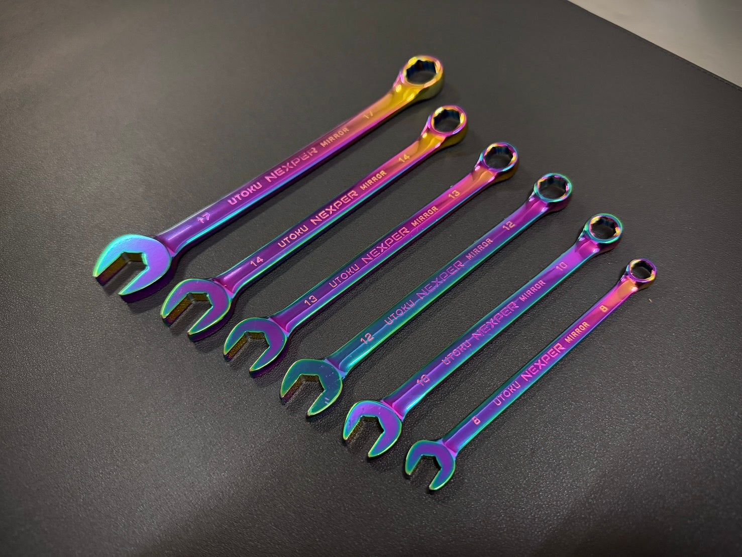 تصویر  ست 6 عددی آچار یکسر UT-NXPM-Ti